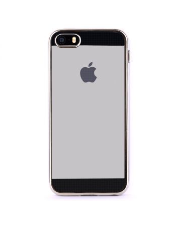 Чехол для iPhone InterStep для iPhone 5/5s серебристый